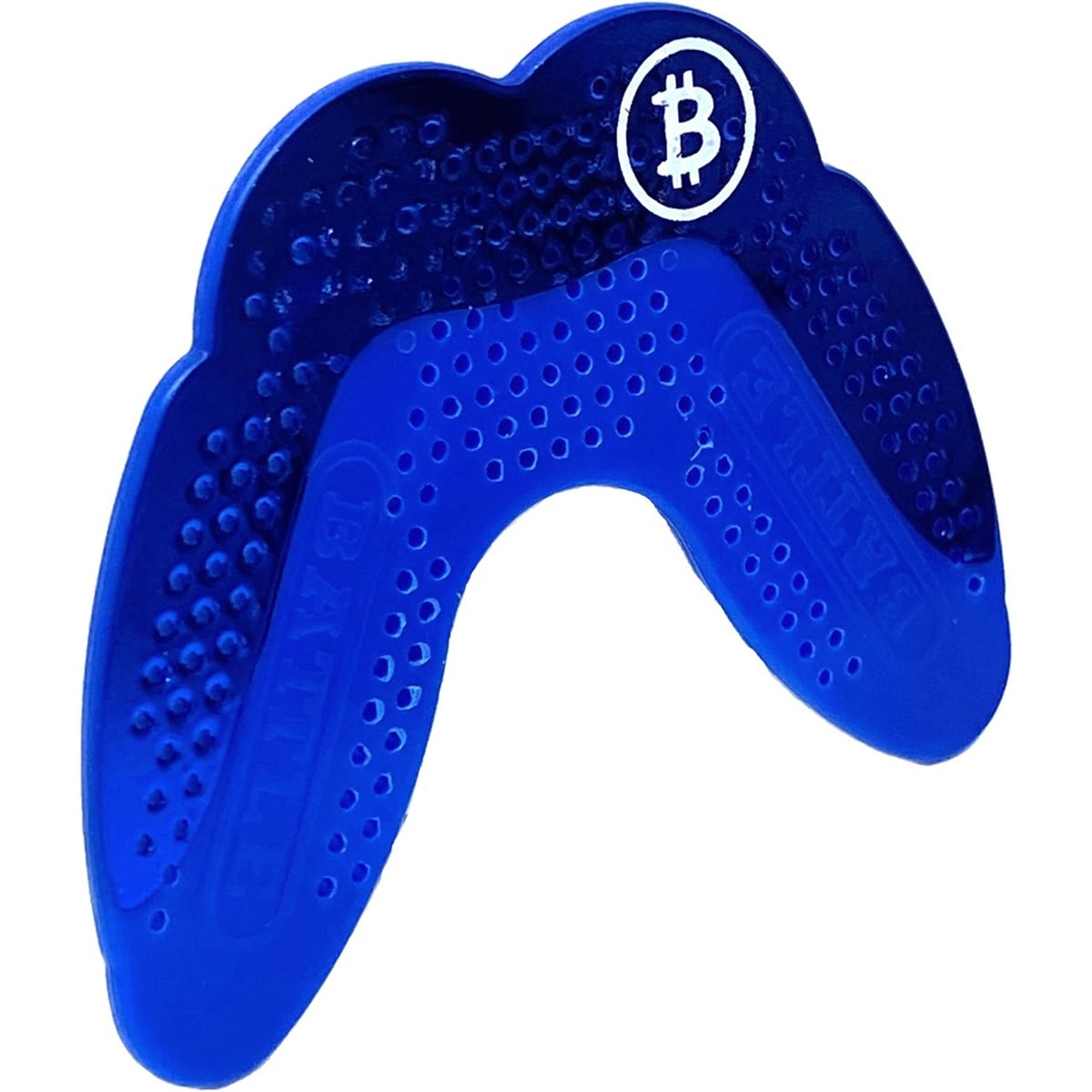 Battle Sports Adult UltraSlim Grillz Mouthguard Chrome Blue