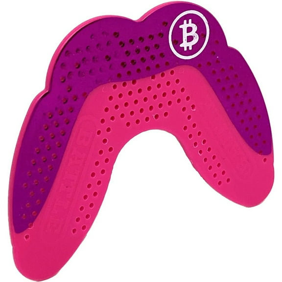 Battle Sports Adult Ultra-Slim Grillz Mouthguard - Chrome Pink