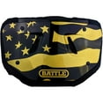 thumbnail image 1 of Battle Sports American Flag 2.0 Chrome Football Back Plate - Youth - Gold, 1 of 1