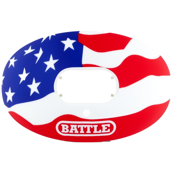 Battle Sports American Flag 2.0 Oxygen Lip Protector Mouthguard
