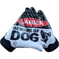 thumbnail image 1 of Battle Sports Beware of Dog Doom 1.0 Youth Football Receiver Gloves - Small, 1 of 4