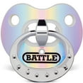 thumbnail image 1 of Battle Sports Binky Iridescent Oxygen Lip Protector Mouthguard - Blue/Purple, 1 of 2