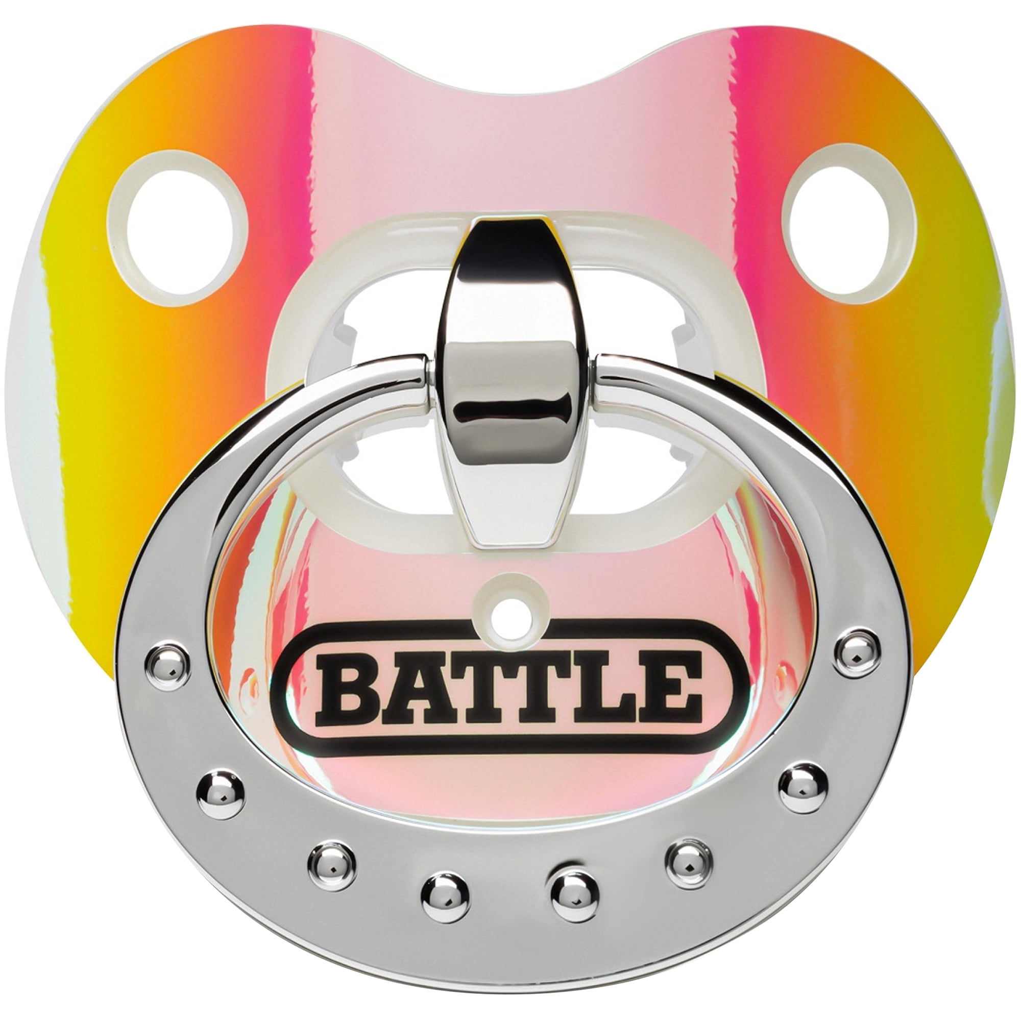 BATTLE おしゃぶり型 マウスピース Binky ゴールド アメフト