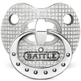 thumbnail image 1 of Battle Sports Binky Oxygen 3D Diamonds Lip Protector Mouthguard - White, 1 of 3