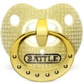 thumbnail image 1 of Battle Sports Binky Oxygen 3D Diamonds Lip Protector Mouthguard - Yellow, 1 of 1