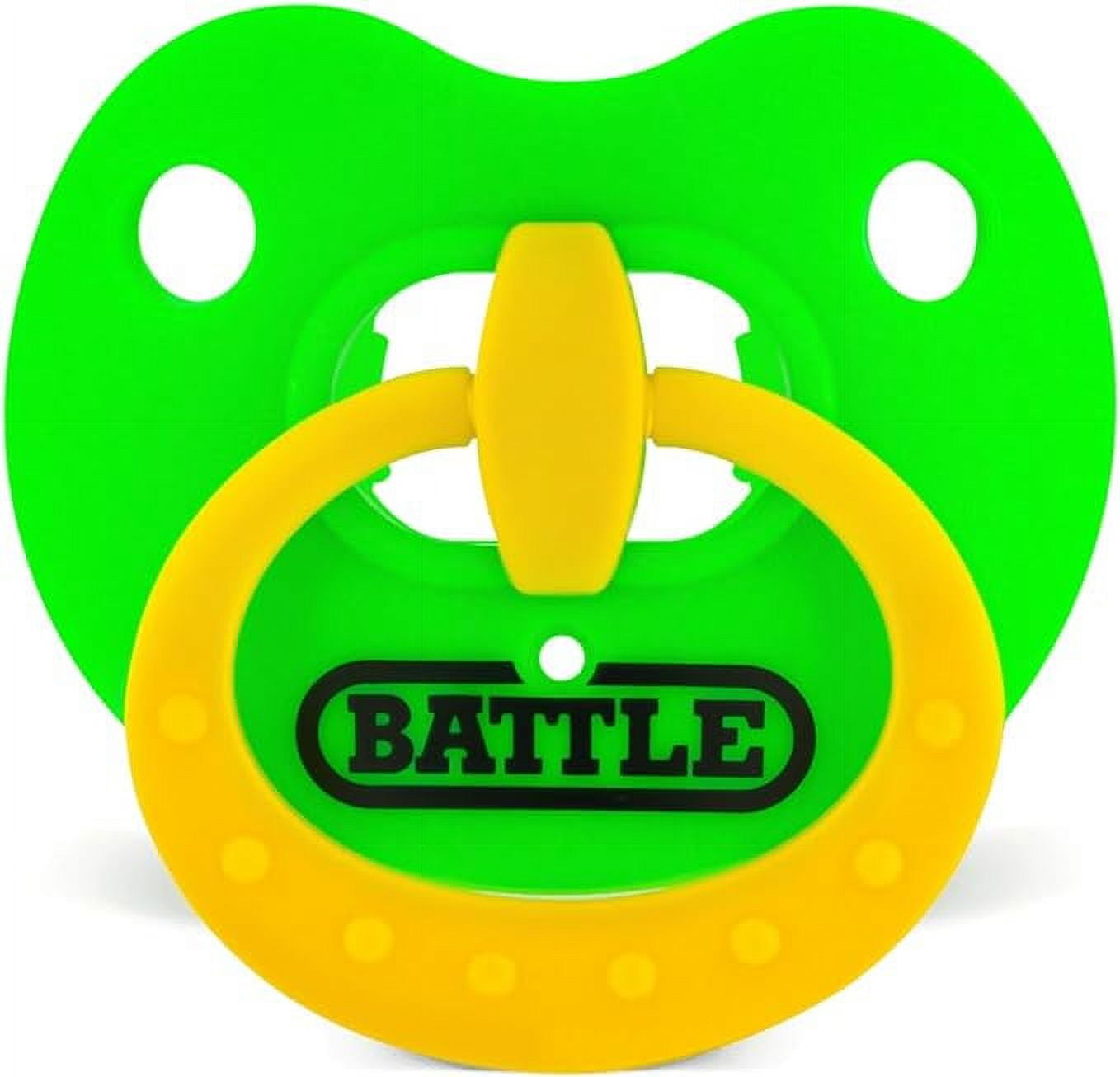 Battle Sports Binky Oxygen Football Mouthguard Detachable Strap, Maximum Breathability, Works