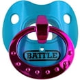 thumbnail image 1 of Battle Sports Binky Oxygen Lip Protector Mouthguard - Baby Blue/Pink, 1 of 1