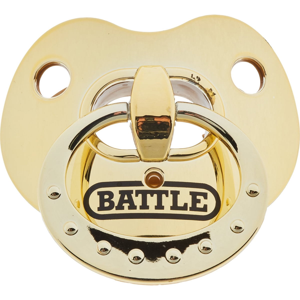 Battle Sports Binky Oxygen Lip Protector Mouthguard - Gold