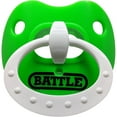 thumbnail image 1 of Battle Sports Binky Oxygen Lip Protector Mouthguard - Neon Green/White, 1 of 4