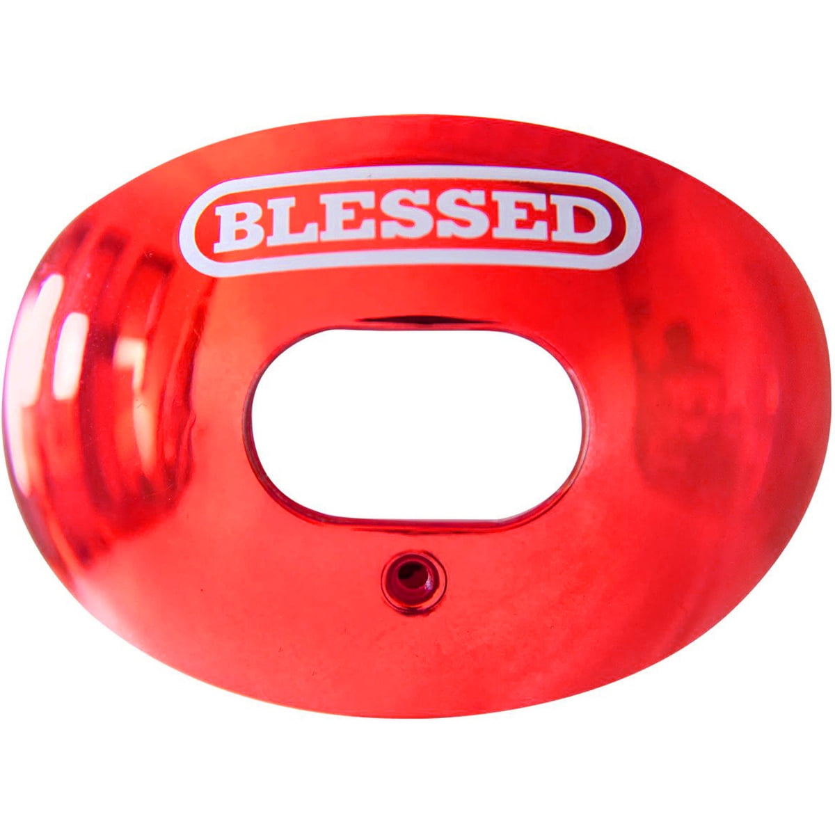 Battle Sports Blessed Chrome Oxygen Lip Protector Mouthguard - Red