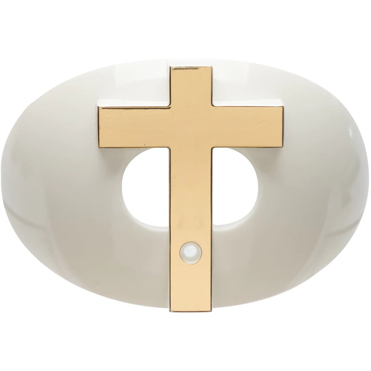 Battle Sports Breathable Sport Mouth Guards, White Gold