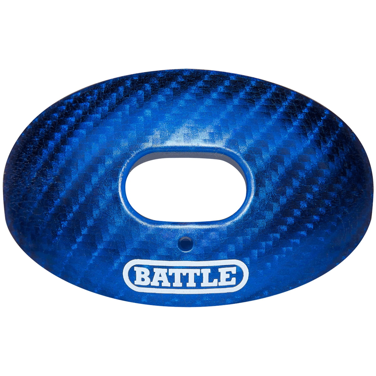 Battle Sports Carbon Chrome Oxygen Lip Protector Mouthguard - Blue