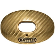 Battle Sports Carbon Chrome Oxygen Lip Protector Mouthguard - Gold
