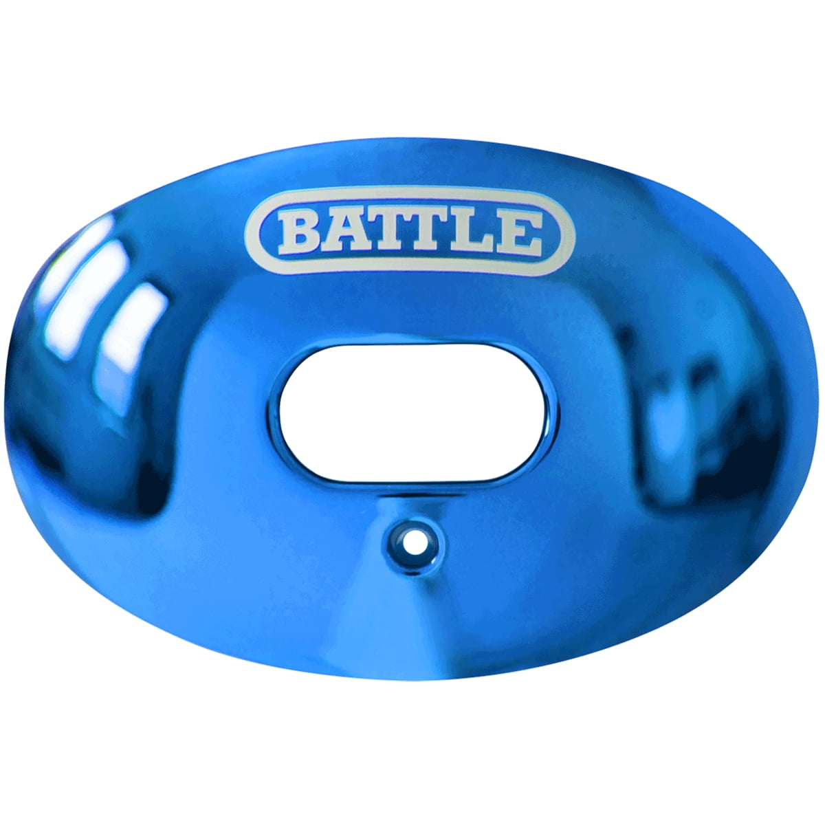 Battle Sports Chrome Oxygen Lip Protector Mouthguard - Blue