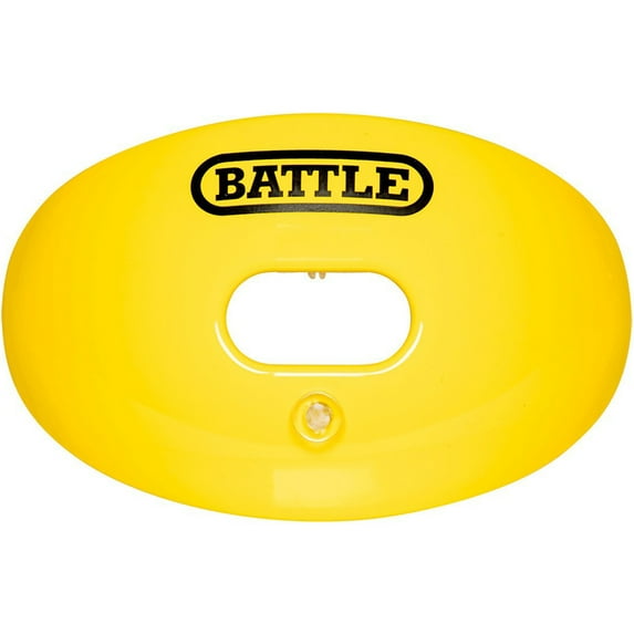 Battle Sports Chrome Oxygen Lip Protector Mouthguard - Yellow