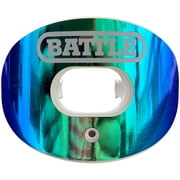 Battle Sports Iridescent Oxygen Lip Protector Mouthguard - Blue/Green