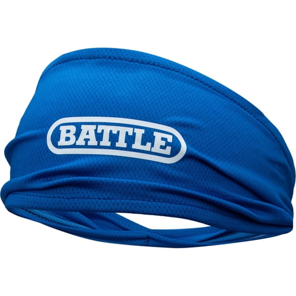 Battle Sports Lightweight Mesh Football Skull Wrap - Royal Blue