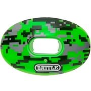 Battle Sports Limited Edition Oxygen Mouthguard - Neon Green Camo