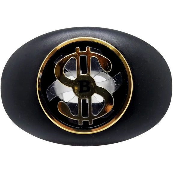 Battle Sports Money Spinner Oxygen Lip Protector Mouthguard - Black/Gold
