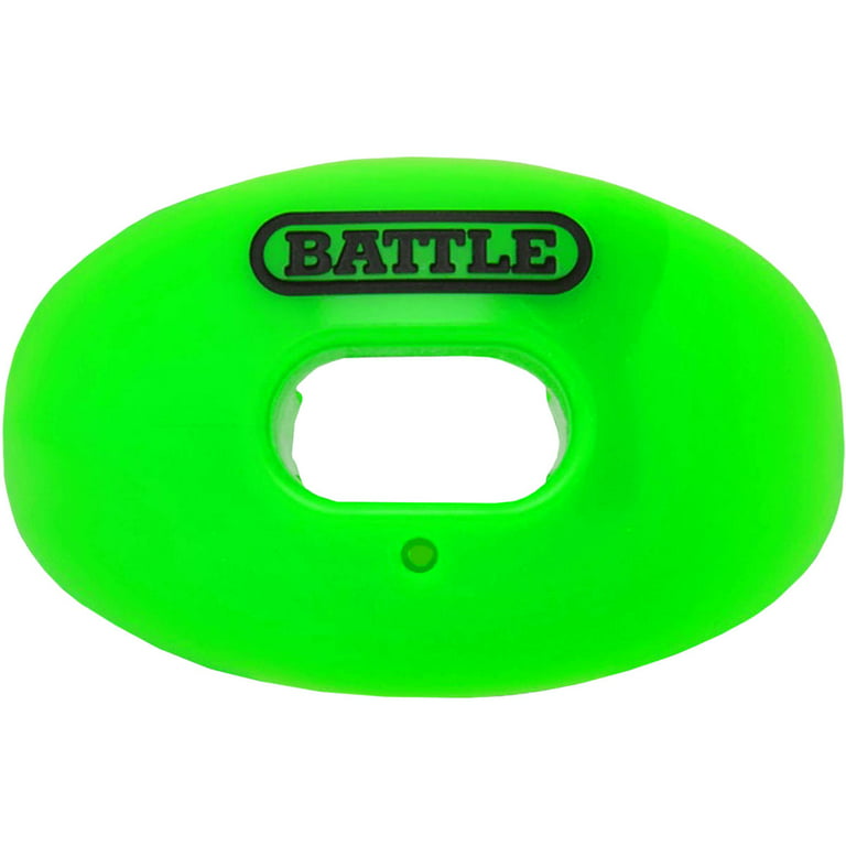 Battle Sports Oxygen Lip Protector Mouthguard - Neon Green 