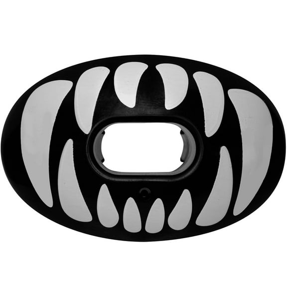 Battle Sports Predator Oxygen Lip Protector Mouthguard - Black