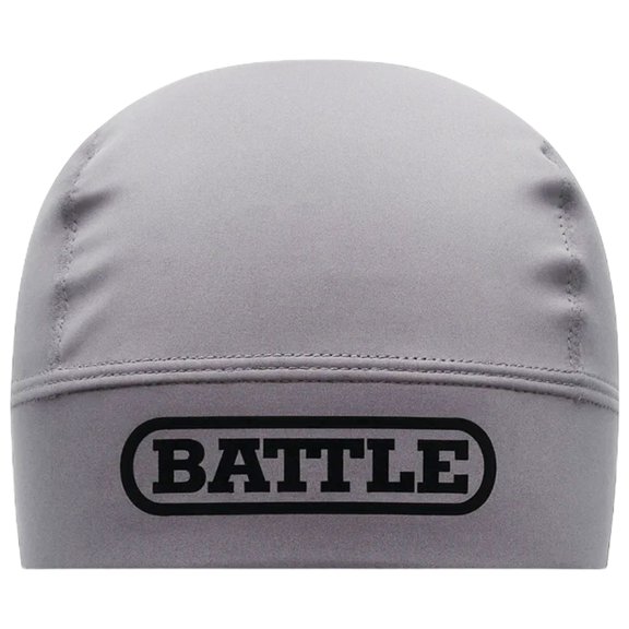 Battle Sports Pro Skull Cap, Ultra-Stretch Fabric, Grey