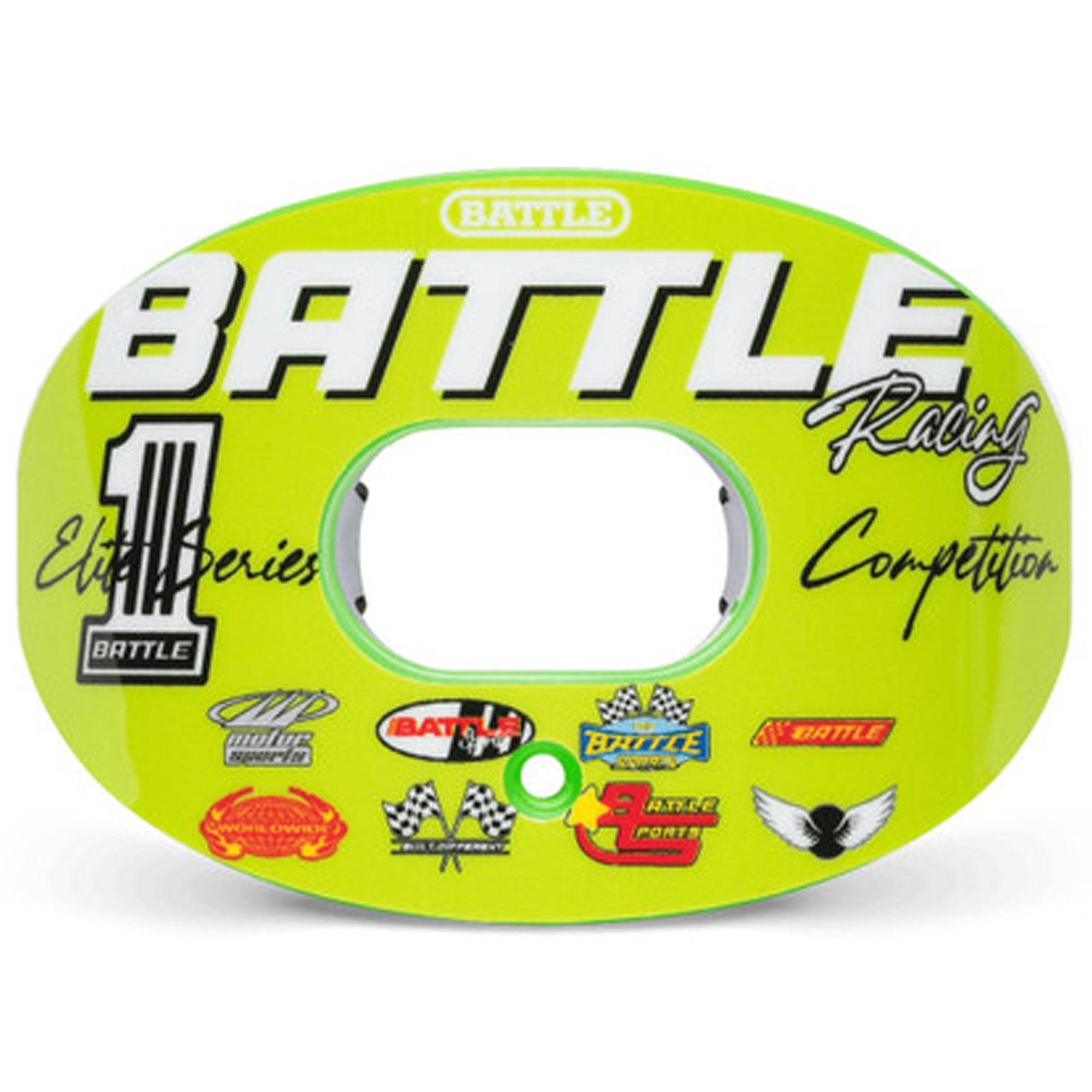 Battle Sports "Racing" Oxygen Mouthguard - Neon Green