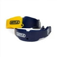 thumbnail image 1 of Battle Sports Youth Football Mouthguard 2-Pack with Straps - Navy/Yellow, 1 of 1