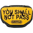 thumbnail image 1 of Battle Sports You Shall Not Pass Adult Chrome Football Back Plate, 1 of 1