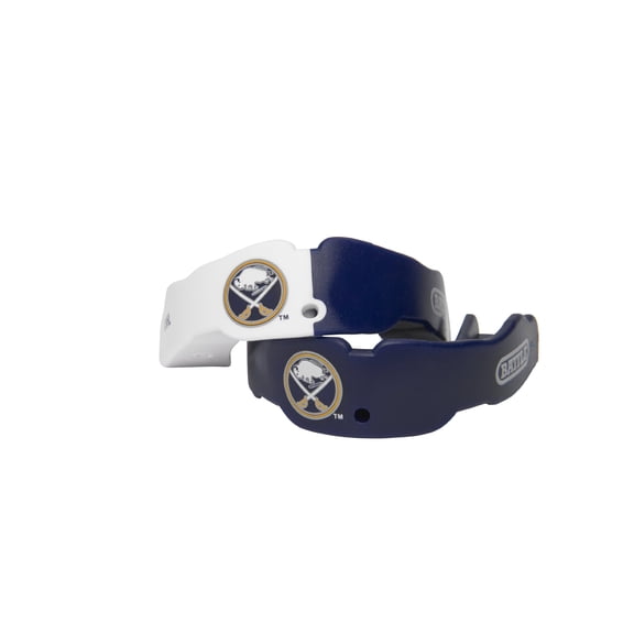 Battle Sports Science NHL Mouth Guard (Multicolor, Adult, Buffalo Sabres-2 Pack)