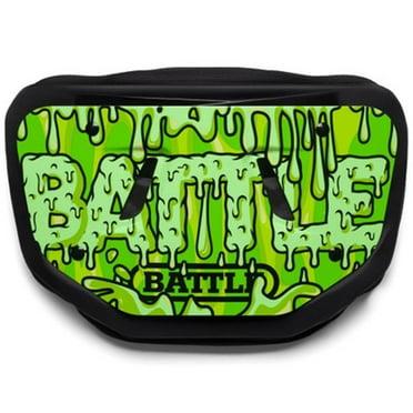 Battle Sports SLOW AF Chrome Football Back Plate - Adult Size Protective Gear