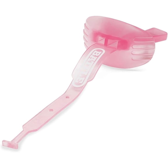 Battle Sports Speed Football Mouthguard w/ Connected Thick Strap - Ice Pink