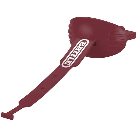 Battle Sports Speed Football Mouthguard w/ Connected Thick Strap - Maroon