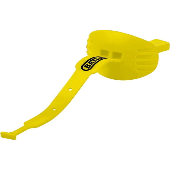 Battle Sports Speed Football Mouthguard w/ Connected Thick Strap - Neon Yellow