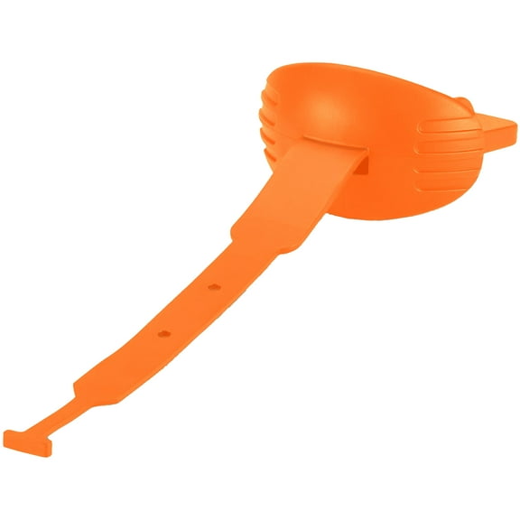 Battle Sports Speed Football Mouthguard w/ Connected Thick Strap - Orange