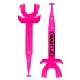 thumbnail image 1 of Battle Sports Speed Pro Football Mouthguard with Connected Thick Strap, Neon Pink/Pink, 1 of 4