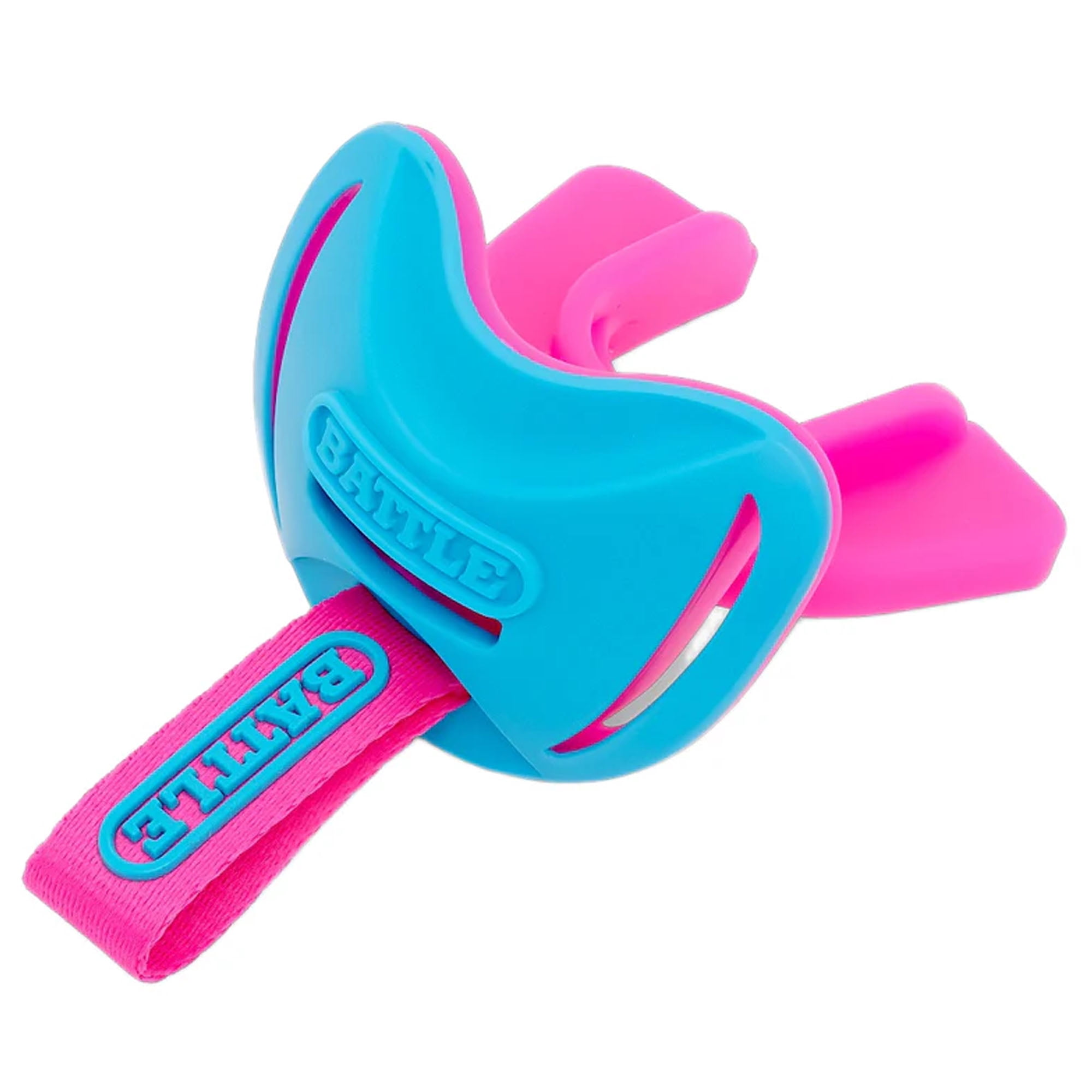 Battle Sports SpeedTab F7 Football Mouthguard,  Blue/Pink