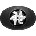 thumbnail image 1 of Battle Sports Spinner Oxygen Lip Protector Mouthguard - Black/Silver, 1 of 4
