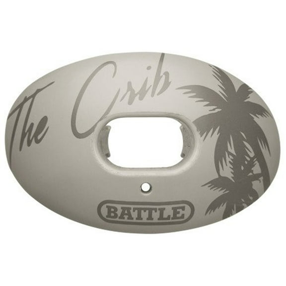 Battle Sports The Crib Oxygen Lip Protector Mouthguard - Olive/Beige