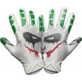 thumbnail image 1 of Battle Sports Villain Cloaked Ultra-Stick Football Gloves - Medium - White, 1 of 3