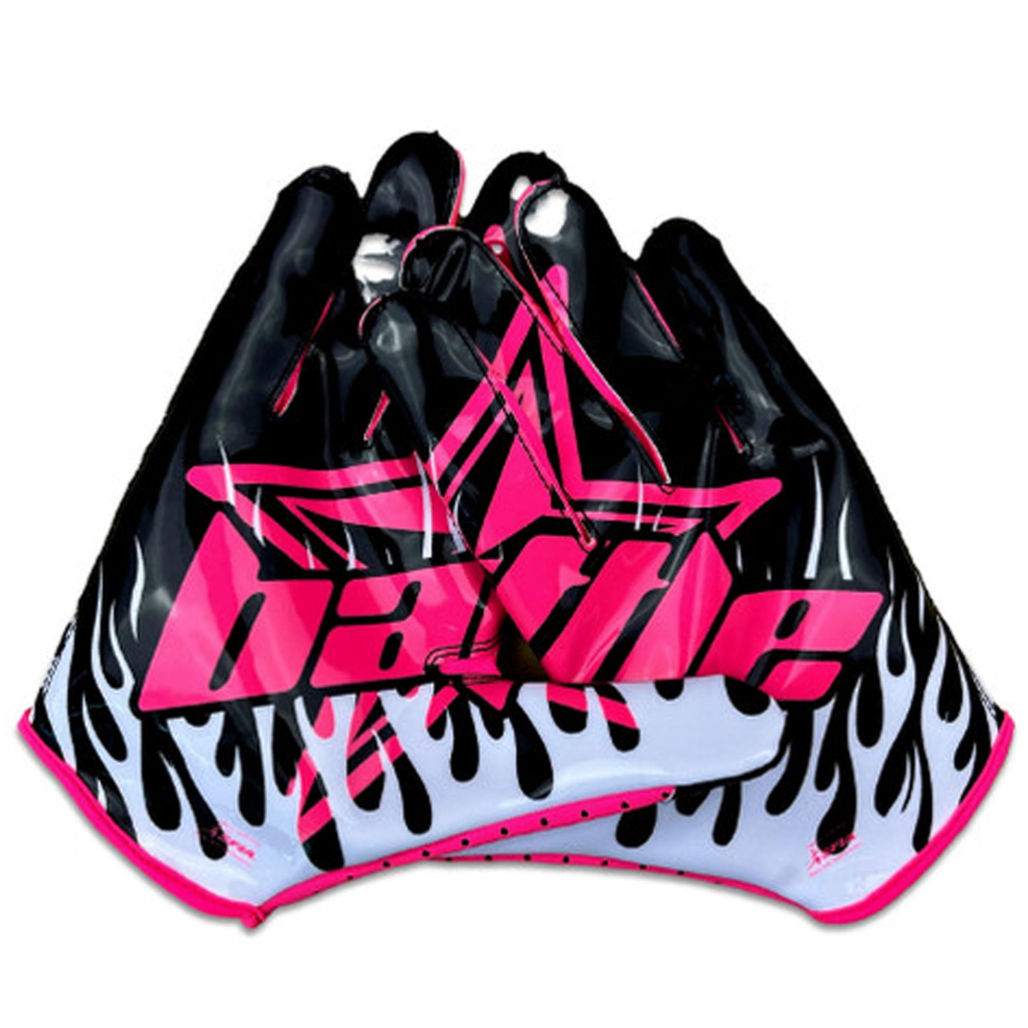 Battle Sports Youth "Astro" Doom Speed Receiver Football Glove - Black/Pink - Medium