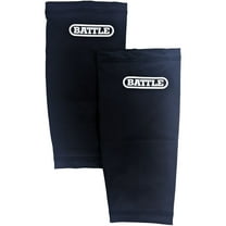 Battle Sports Youth Performance Football Full Leg Sleeves - S/M - Black/White