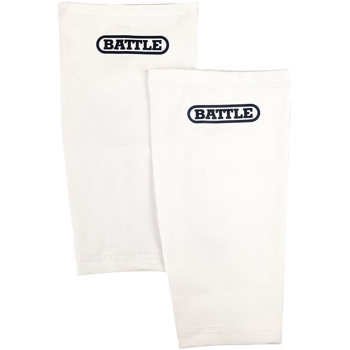 Battle Sports Youth Performance Football Full Leg Sleeves S/M White