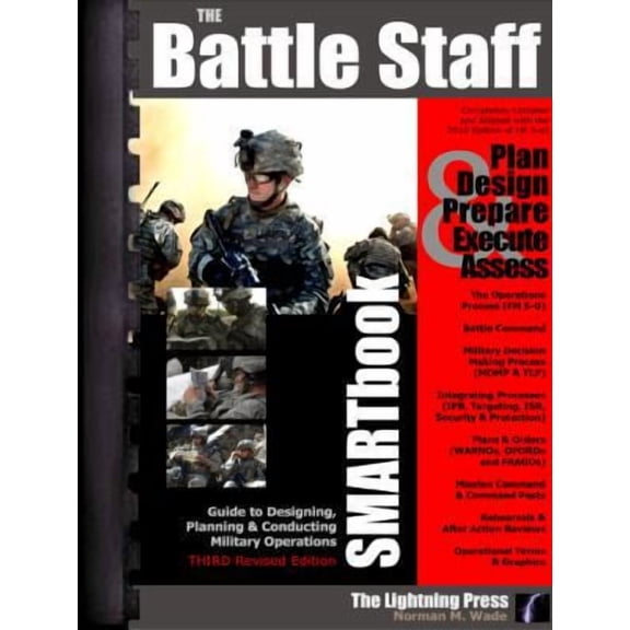Pre-Owned Battle Staff SMARTbook, 3rd Rev. Ed Guide to Designing, Planning and Conducting Military Operations by Norman M. Wade (Paperback) English