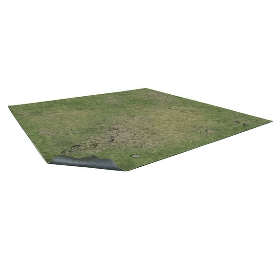 Battle Systems Terrain Grassy Fields Game Mat 3x3 - Neoprene Playmat for Warhammer, D&D, Frostgrave and More!
