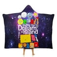 Battle for Dream Island BFDI Hooded Blanket Cape Wrap Soft Wearable