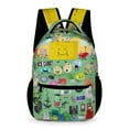 thumbnail image 1 of Battle for Dream Island BFDI Schoolbag Daypack Lightweight Backpacks School Bookbag Unisex Casual Rucksack for Outdoor, 1 of 8