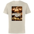 thumbnail image 1 of Battle for the Planet of the Apes 1973 Caesar Movie Poster - Short Sleeve Cotton T-Shirt for Adults - Customized-Natural, 1 of 5
