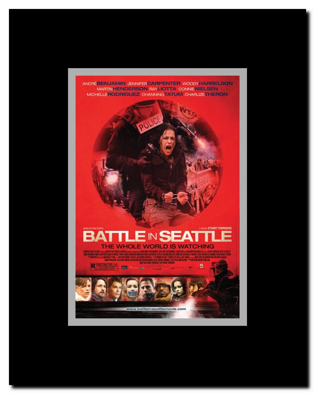 Battle in Seattle Framed Movie Poster