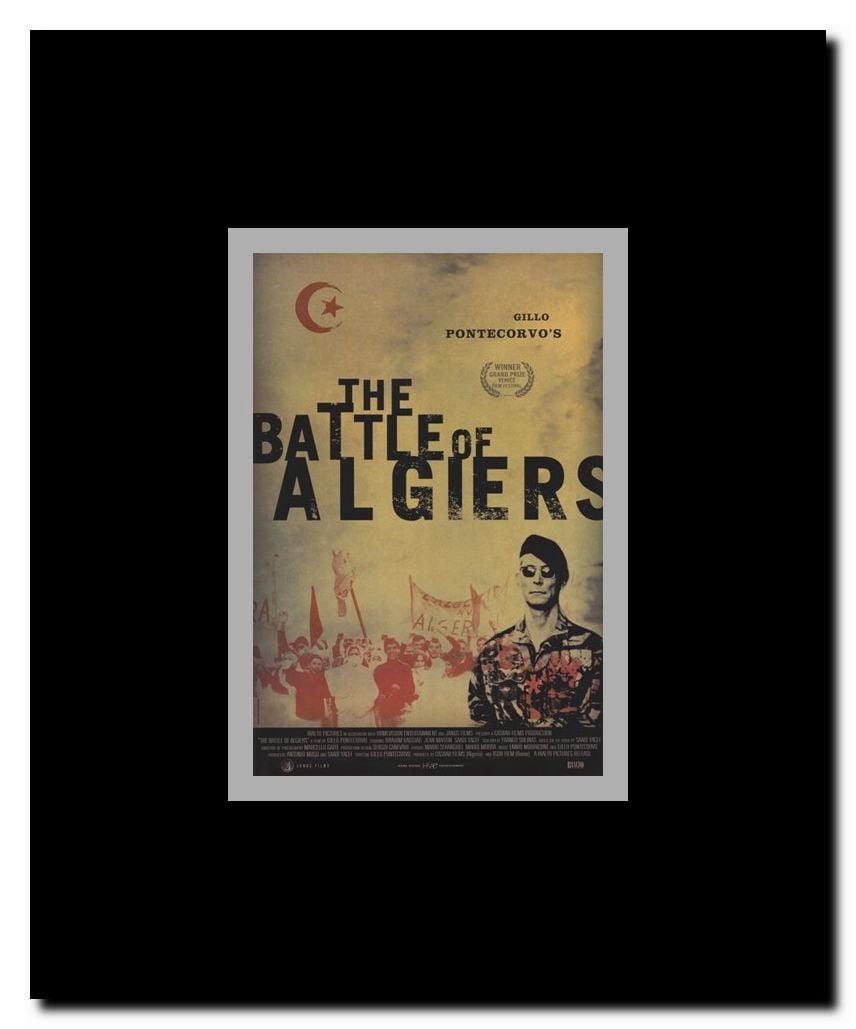 Battle of Algiers Framed Movie Poster